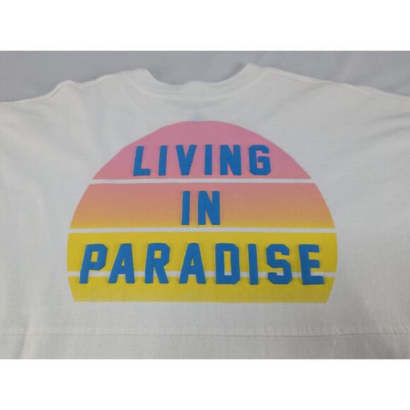 Disney Stitch Spirit Jersey Adult Medium White‎ Disney Store Long Sleeve Lilo - Picture 10 of 14